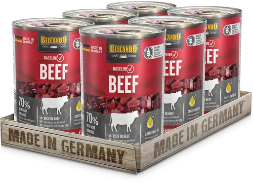 [512425] Baseline 400g*6kpl BEEF säilyke