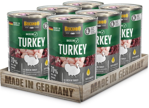 [512415] Baseline 400g*6kpl TURKEY säilyke