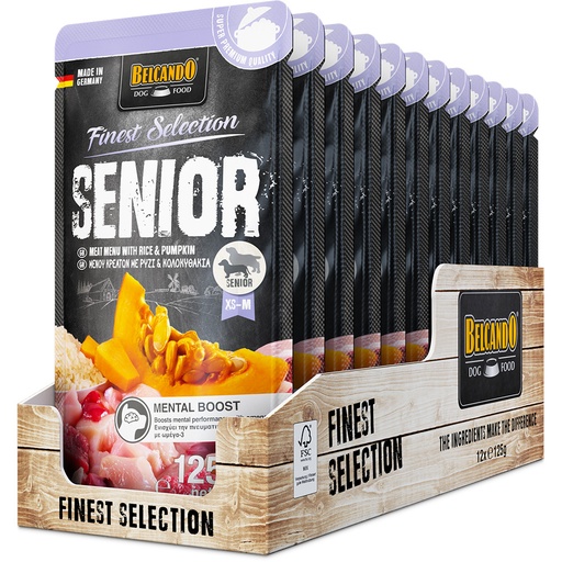 [511595] Belcando 125g*12kpl Finest SENIOR