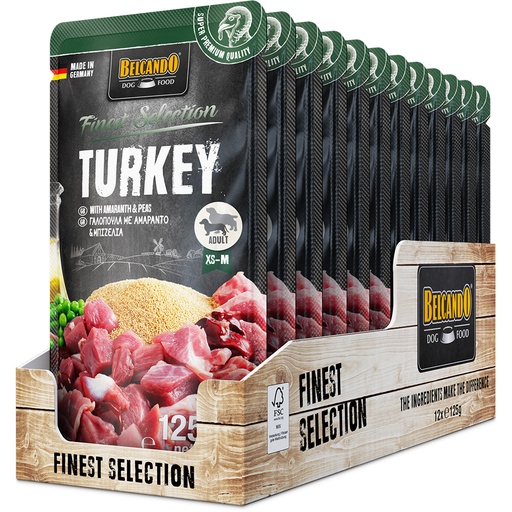 [511655] Belcando 125g*12kpl Finest TURKEY