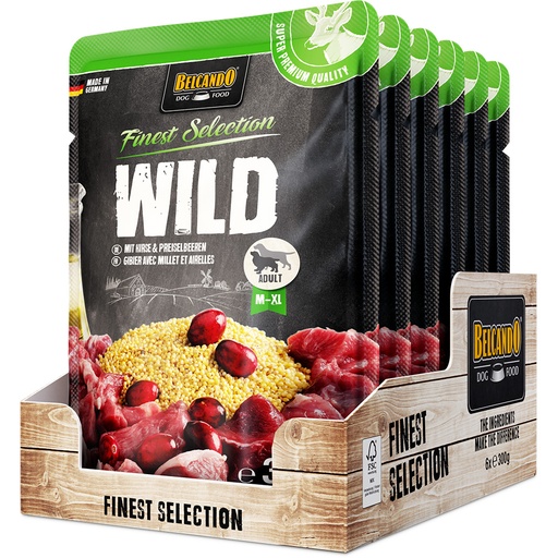 [511545] Belcando 300g*6kpl Finest WILD