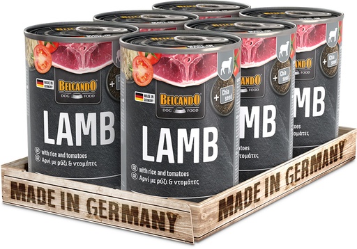 [512115 51 52] Belcando 400g/6kpl LAMB Super Premium