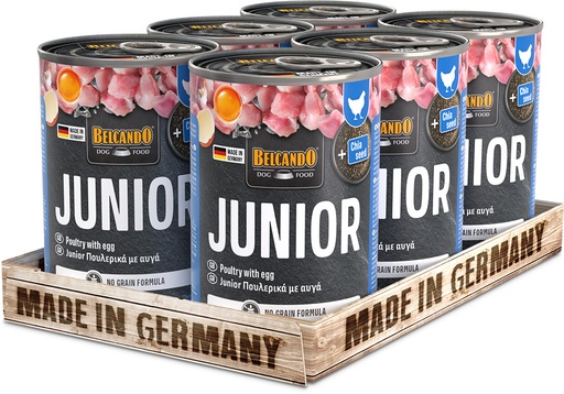 [512125 51 52] Belcando 400g/6kpl JUNIOR Super Premium