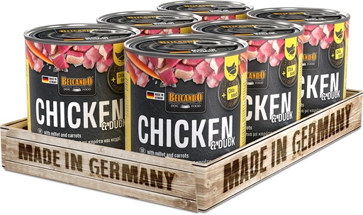 [513135 51 52] Belcando 800g/6kpl CHICKEN & DUCK Super Premium