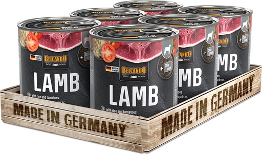 [513115 51 52] Belcando 800g/6kpl LAMB Super Premium