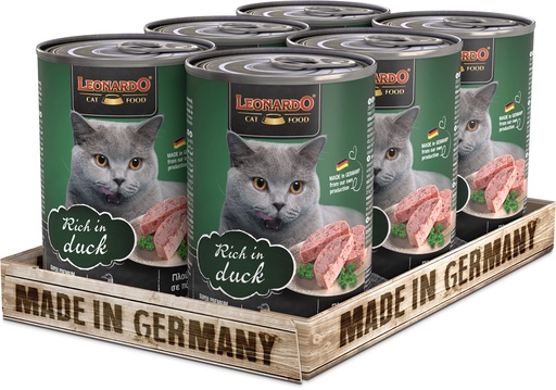 [756266 51 52] Leonardo 400g*6kpl rich in DUCK