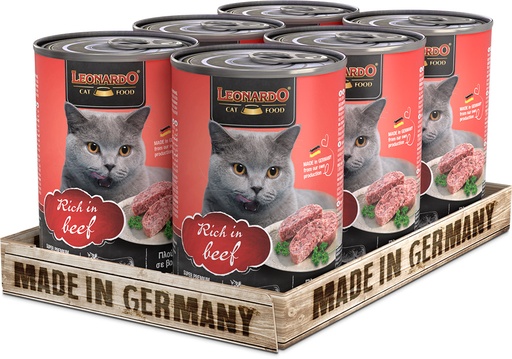 [756256 51 52] Leonardo 400g*6kpl rich in BEEF