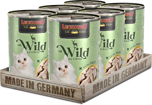 [760155] Leonardo 400g*6kpl PEURA Extra filee, Wild