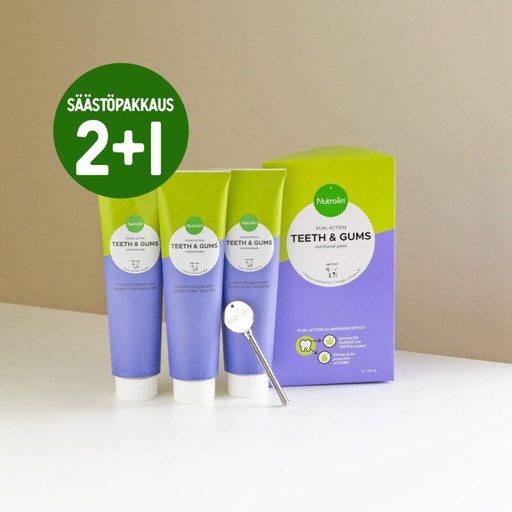 [N683] Nutrolin Teeth & Gums tahna 600g