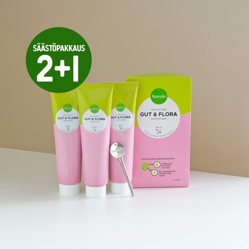 [N676] Nutrolin Gut & Flora tahna 600g