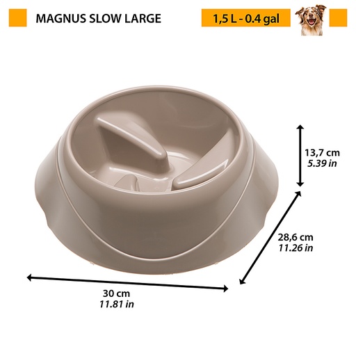 [71136099] Ferplast Magnus Slow feeder L/1,5L