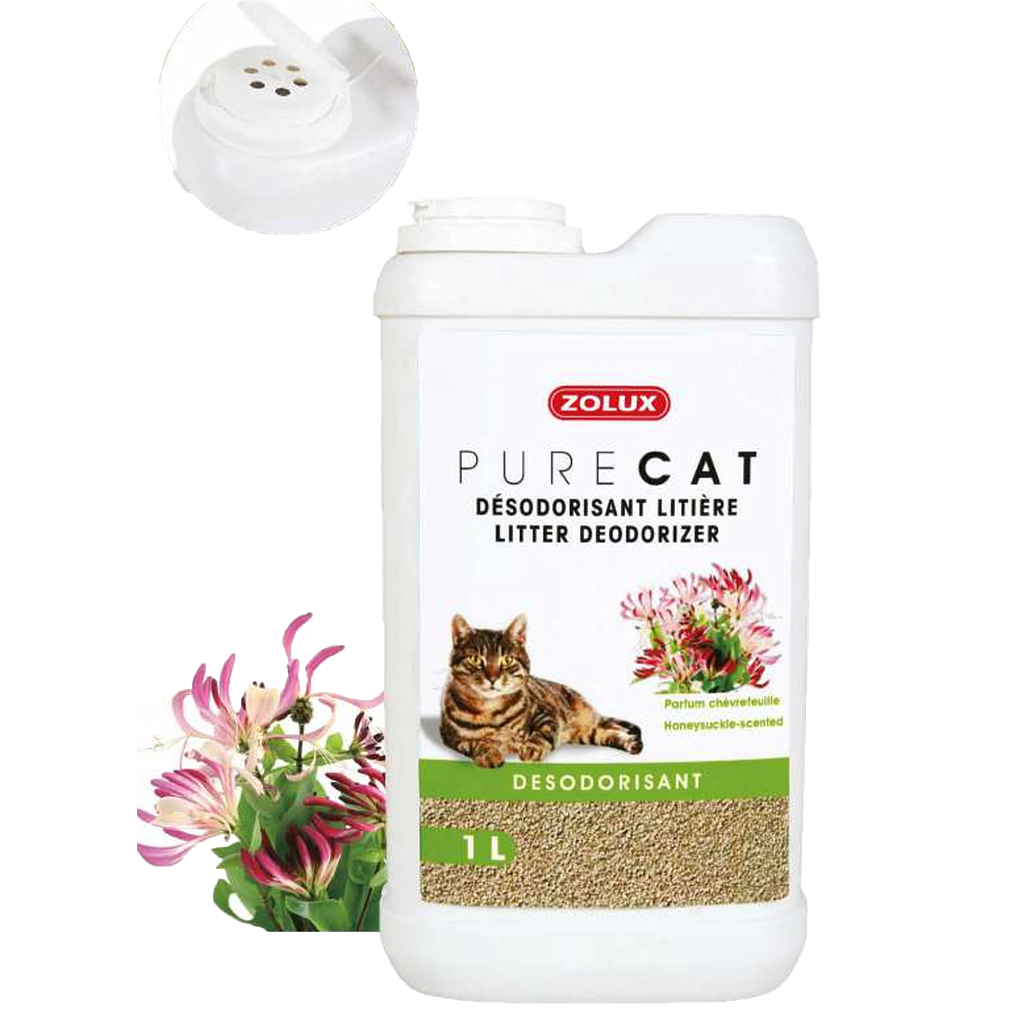 Zolux PURECAT Litter Deorizer Honeysuckle 1L