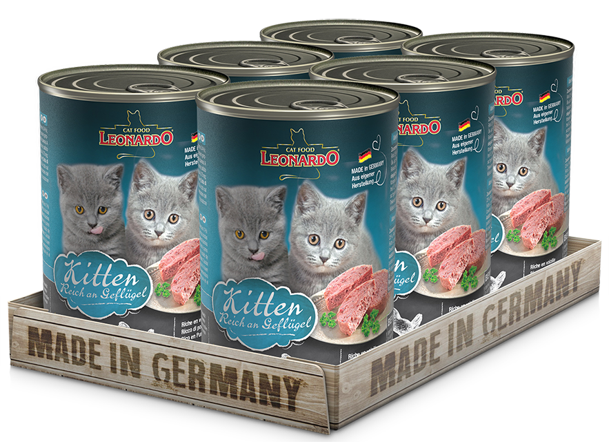 Leonardo 400g/6kpl KITTEN Rich in poultry